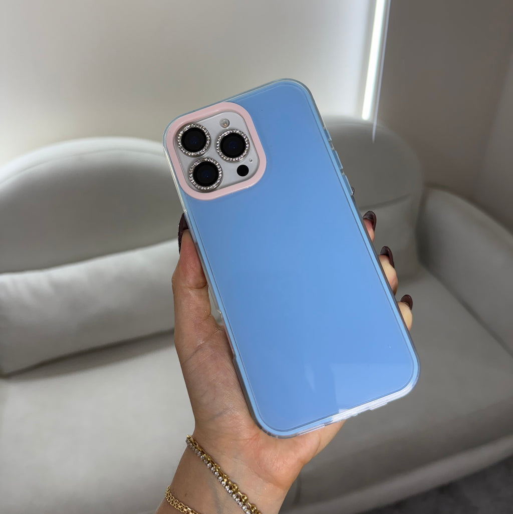 CASE IPHONE 15 PRO MAX PASTEL CELESTE