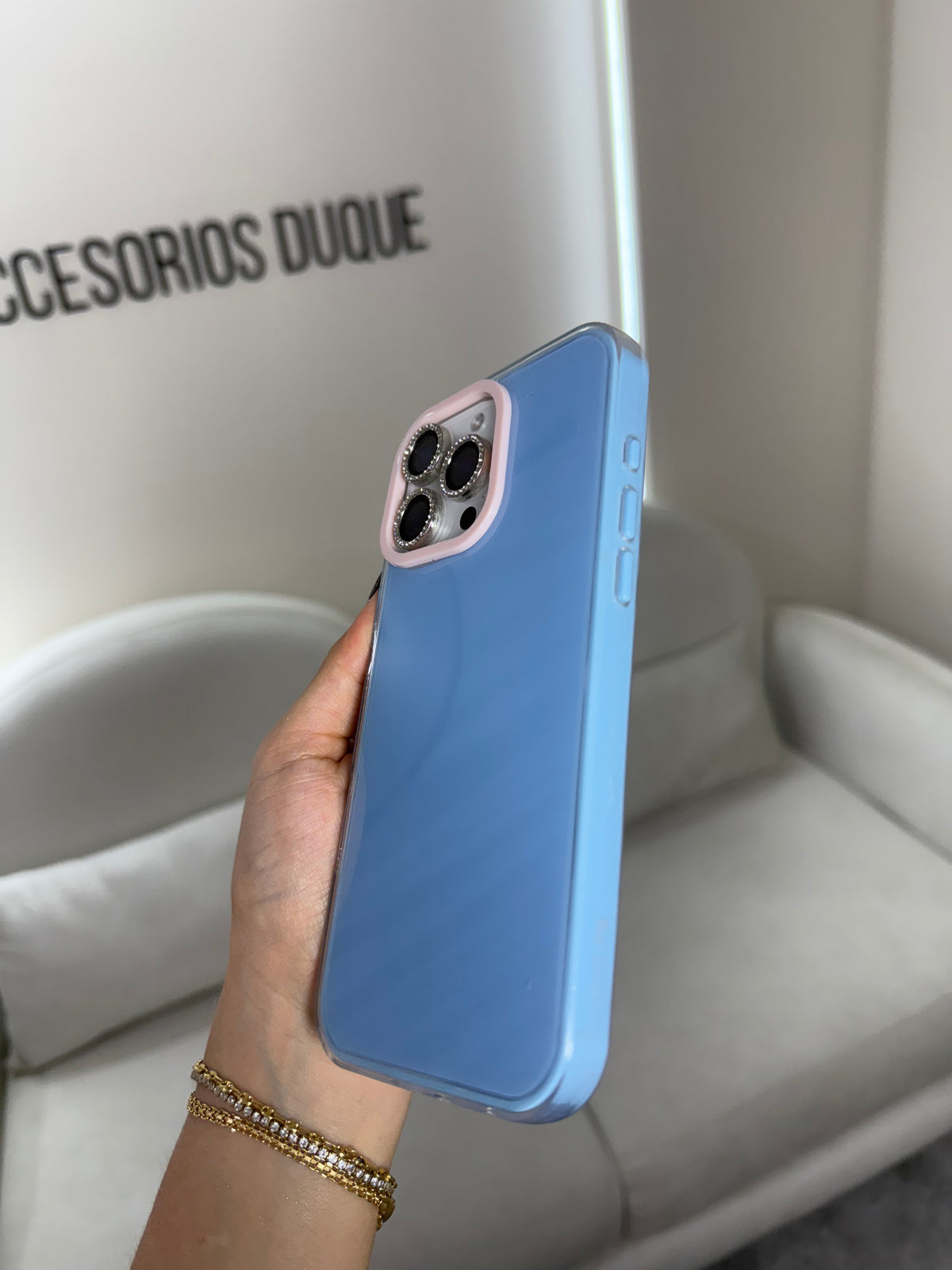 CASE IPHONE 16 PRO MAX PASTEL CELESTE