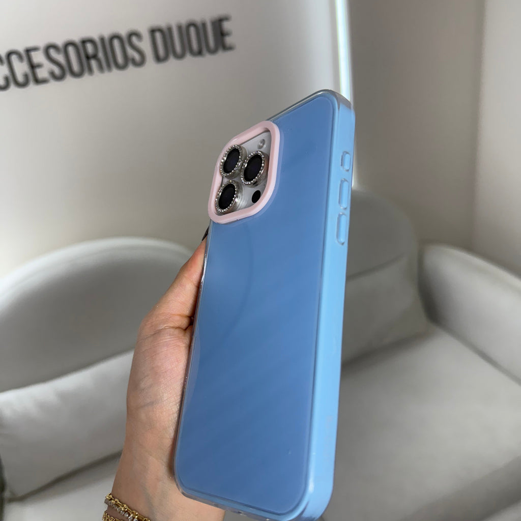 CASE IPHONE 14 PRO MAX PASTEL CELESTE
