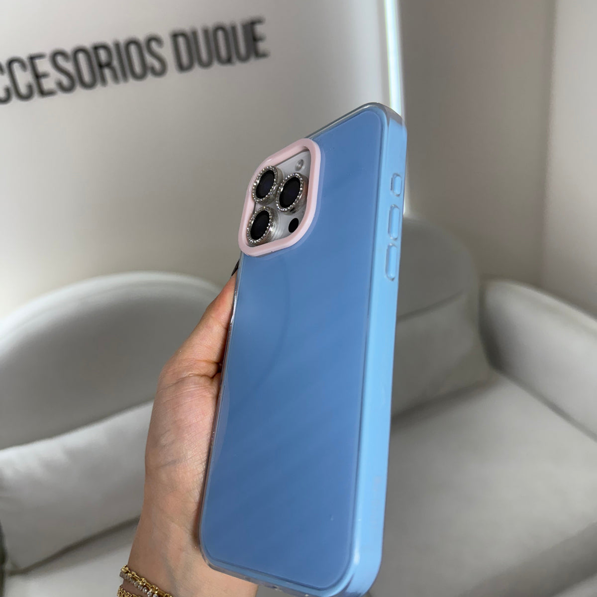 CASE IPHONE 14 PRO MAX PASTEL CELESTE