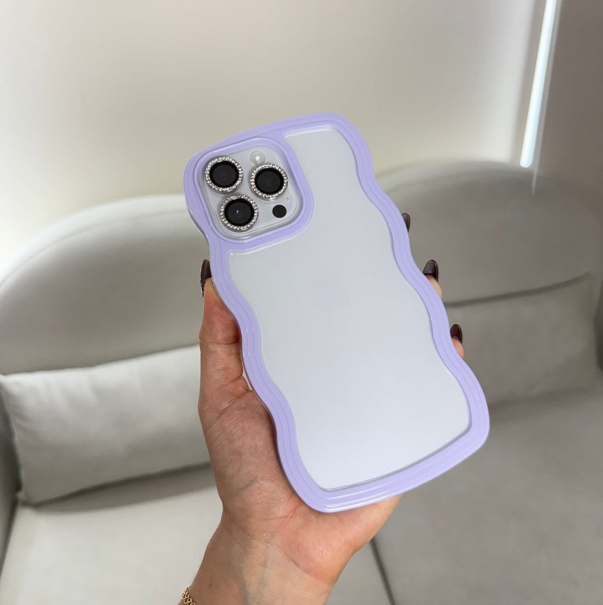 CASE IPHONE 14 PRO MAX NUBE LILA