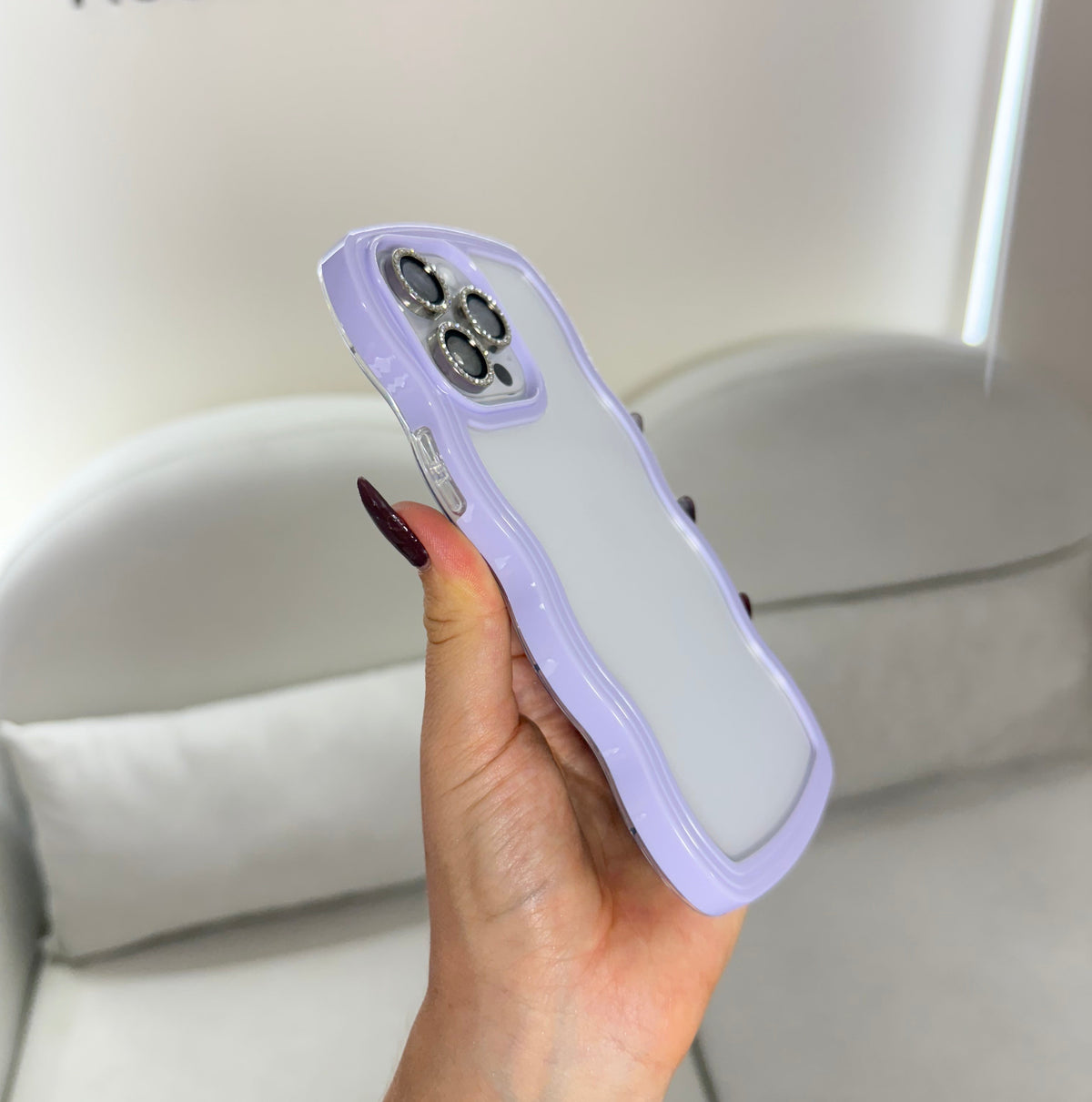 CASE IPHONE 14 PRO MAX NUBE LILA