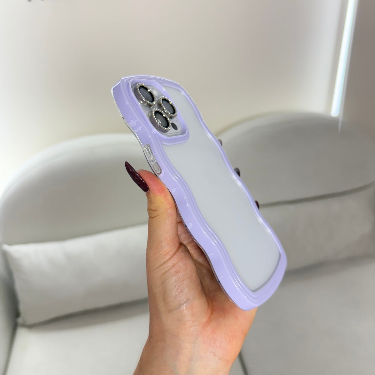 CASE IPHONE 14 PRO NUBE LILA