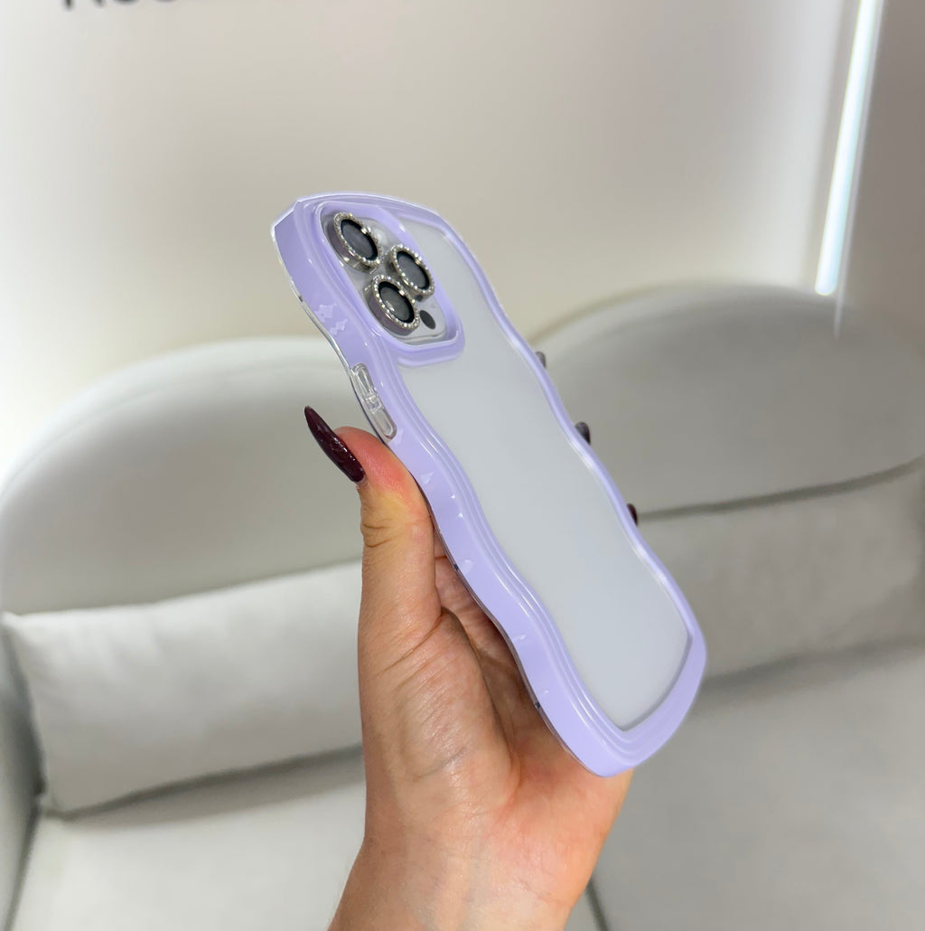 CASE IPHONE 12 -12 PRO NUBE LILA