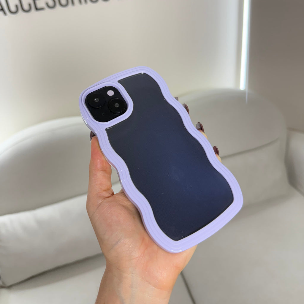 CASE IPHONE 13-14 NUBE LILA