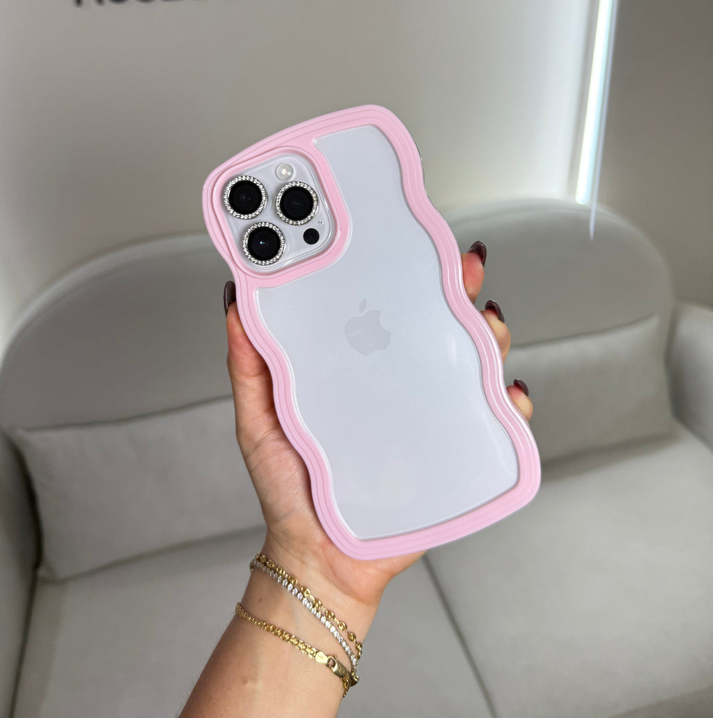 CASE IPHONE 14 PRO NUBE ROSADA