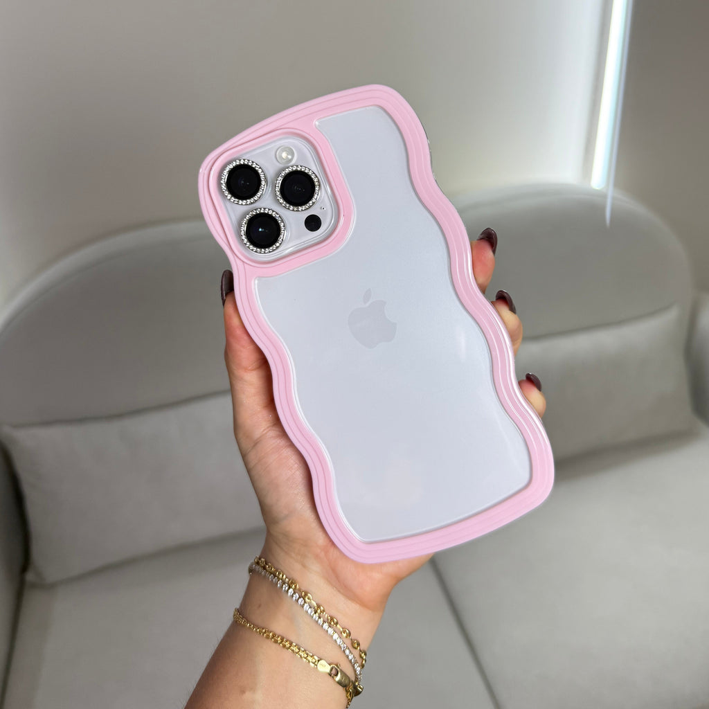 CASE IPHONE 13 PRO MAX NUBE ROSADO