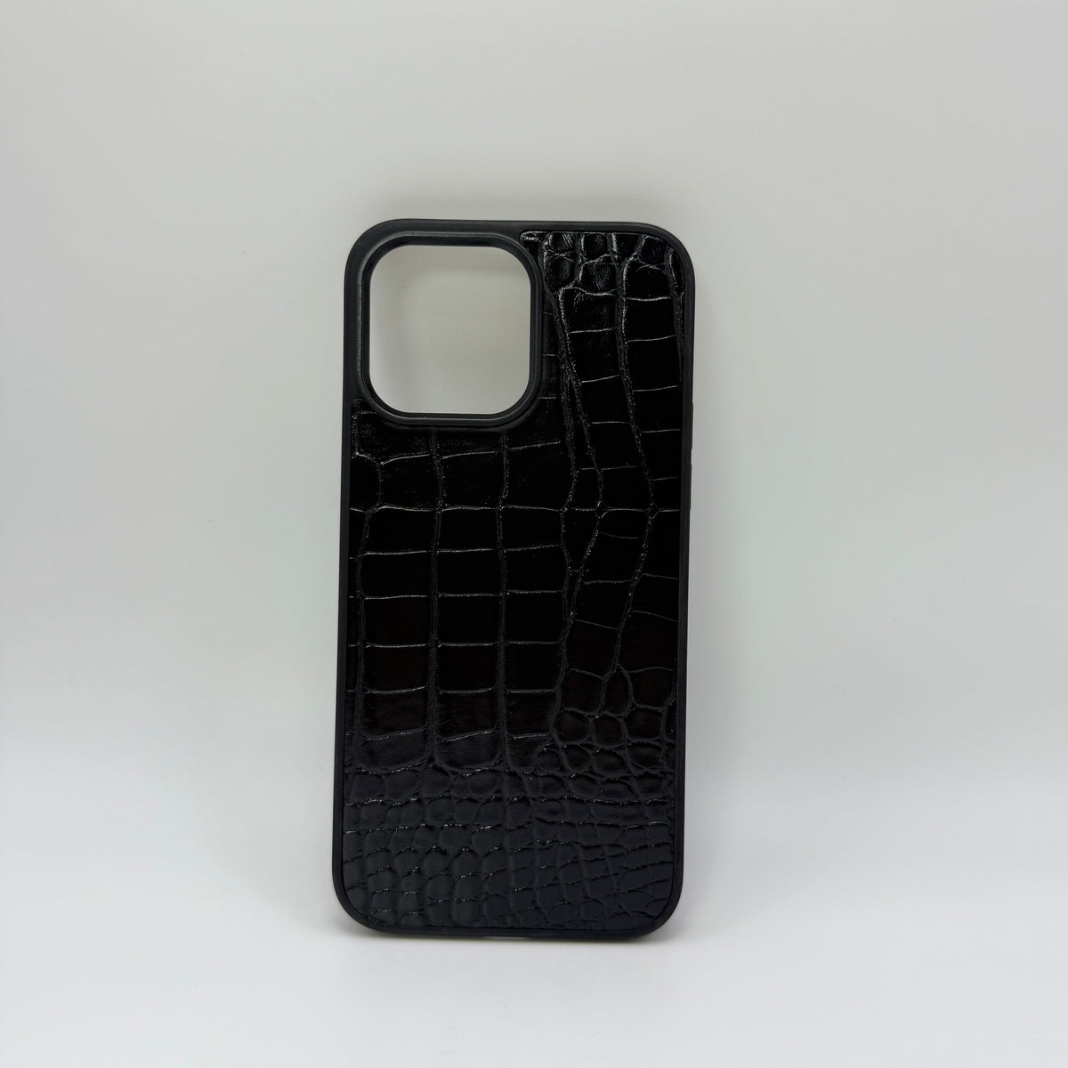 CASE IPHONE 13-14 COCODRILO NEGRO