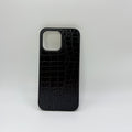 CASE IPHONE 14 PLUS COCODRILO NEGRO