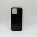 CASE IPHONE 12 PRO MAX COCODRILO NEGRO