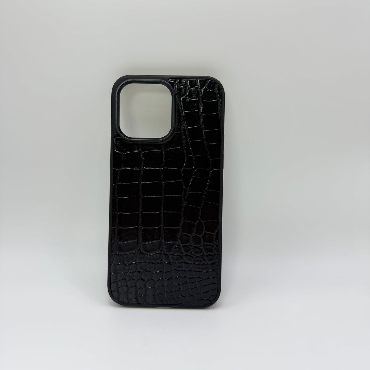 CASE IPHONE 12 PRO MAX COCODRILO NEGRO