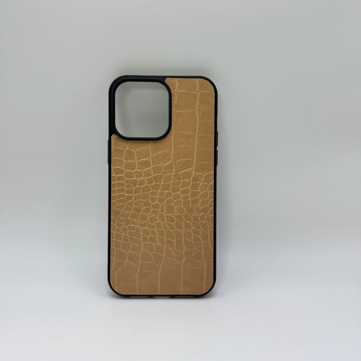 CASE IPHONE 12 PRO MAX COCODRILO BEIGE