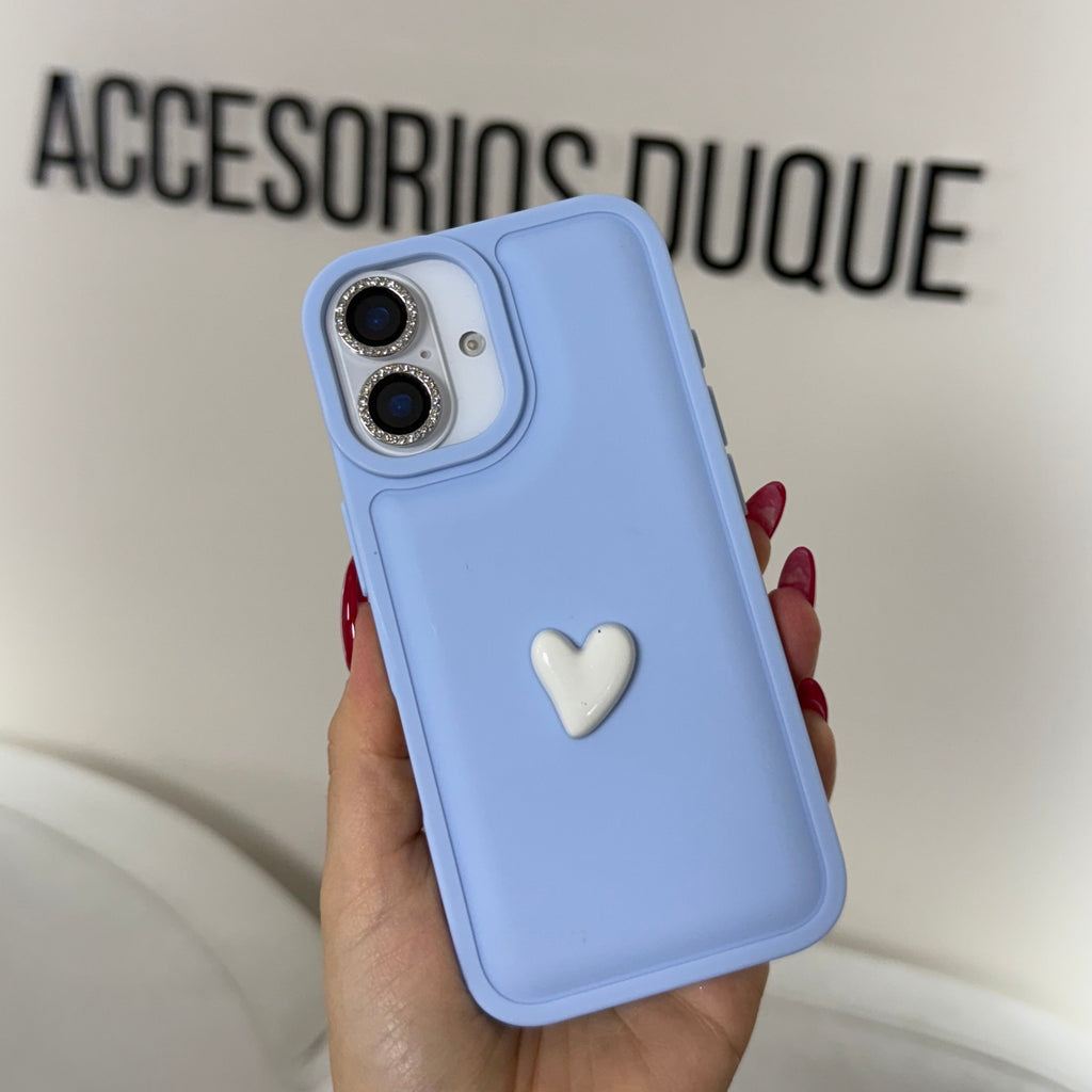 CASE IPHONE 16 PLUS ENCANTO AZUL