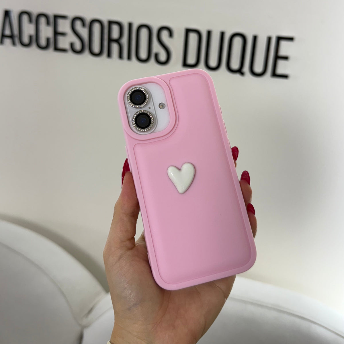 CASE IPHONE 16 ENCANTO ROSADO