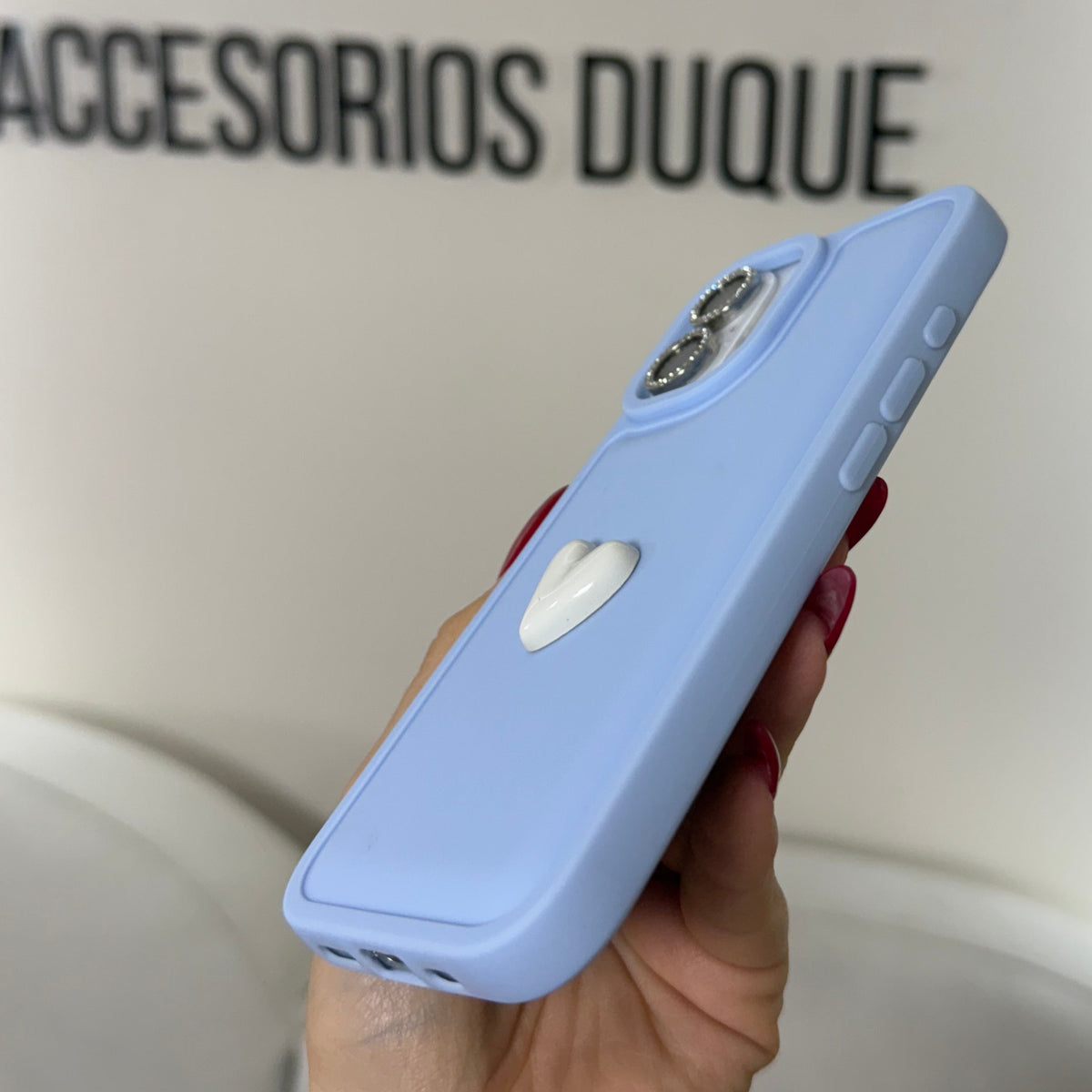 CASE IPHONE 16 PLUS ENCANTO AZUL