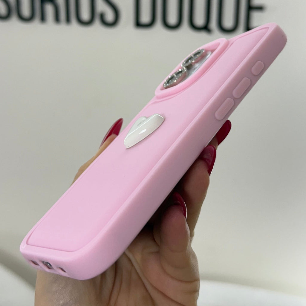 CASE IPHONE 16 PLUS ENCANTO ROSADO