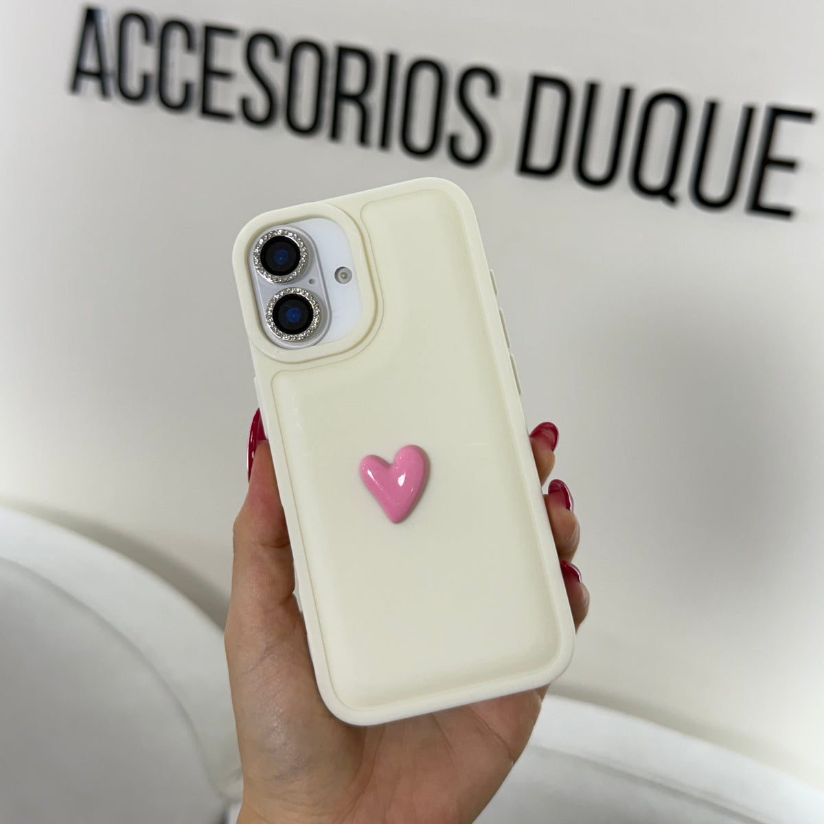 CASE IPHONE 16 PLUS ENCANTO BEIGE