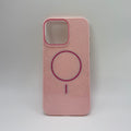 CASE IPHONE 13 PRO MAX GLAM MAGSAFE ROSADO