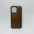 CASE IPHONE 16 PRO COCODRILO CAFE
