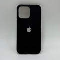 CASE IPHONE 16 PRO MAX SILICONA NEGRO