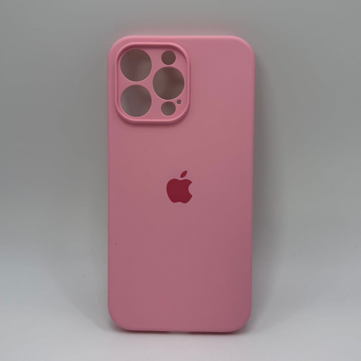 CASE IPHONE 16 PRO MAX SILICONA ROSADO
