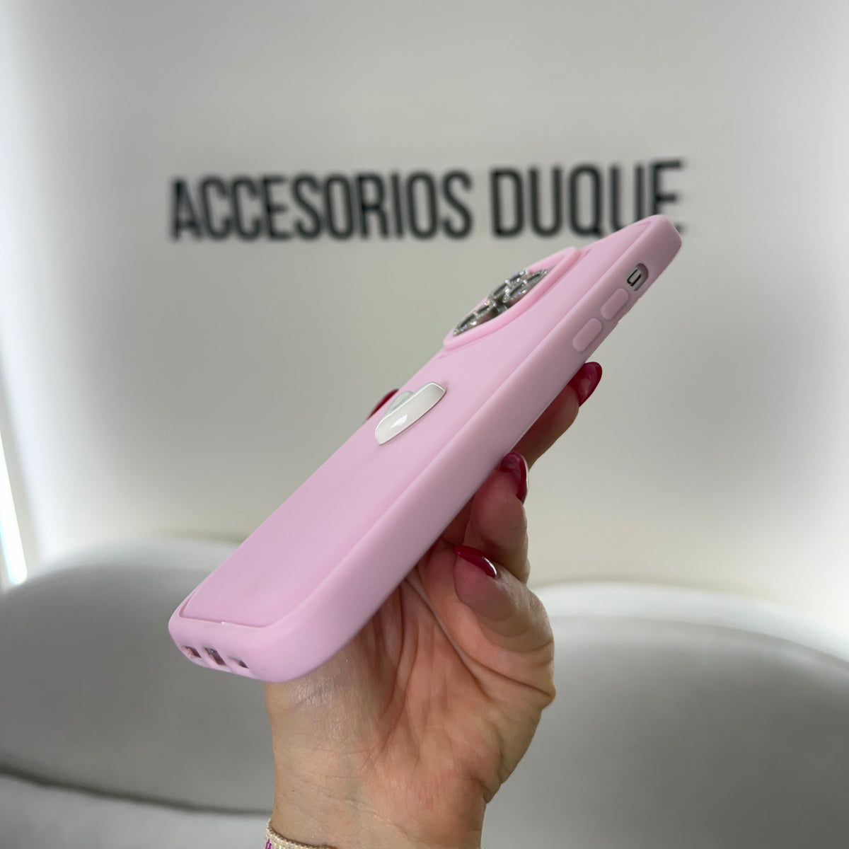CASE IPHONE 11 PRO MAX ENCANTÓ ROSADO