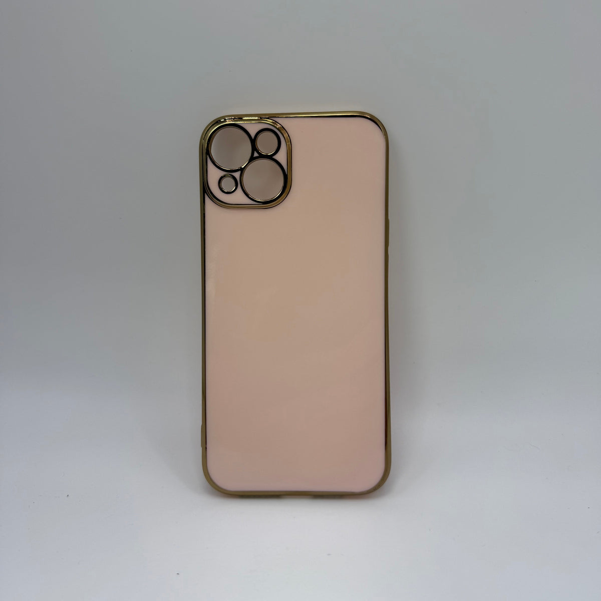 CASE IPHONE 13-14 LUJO ROSADO