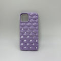CASE IPHONE 15 ESCAMAS LILA