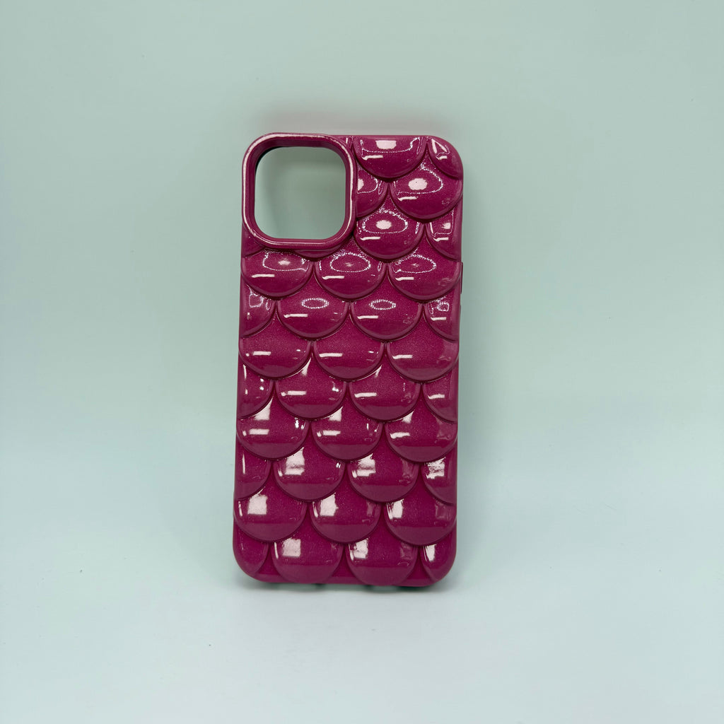CASE IPHONE 15 ESCAMAS VINOTINTO