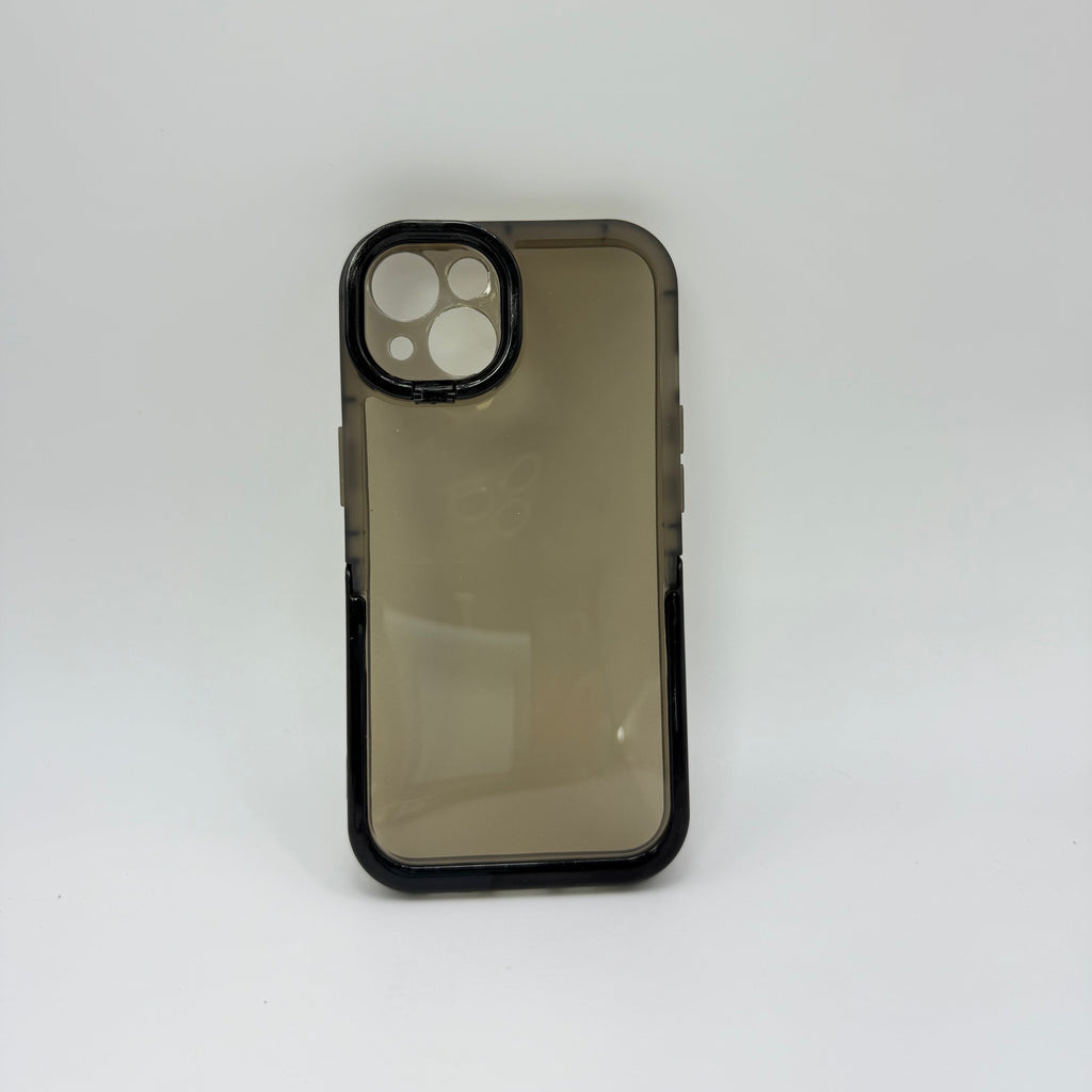 CASE IPHONE 13-14 SOPORTE NEGRO