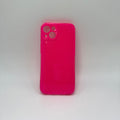 CASE IPHONE 13-14 DESTELLOS FUCSIA