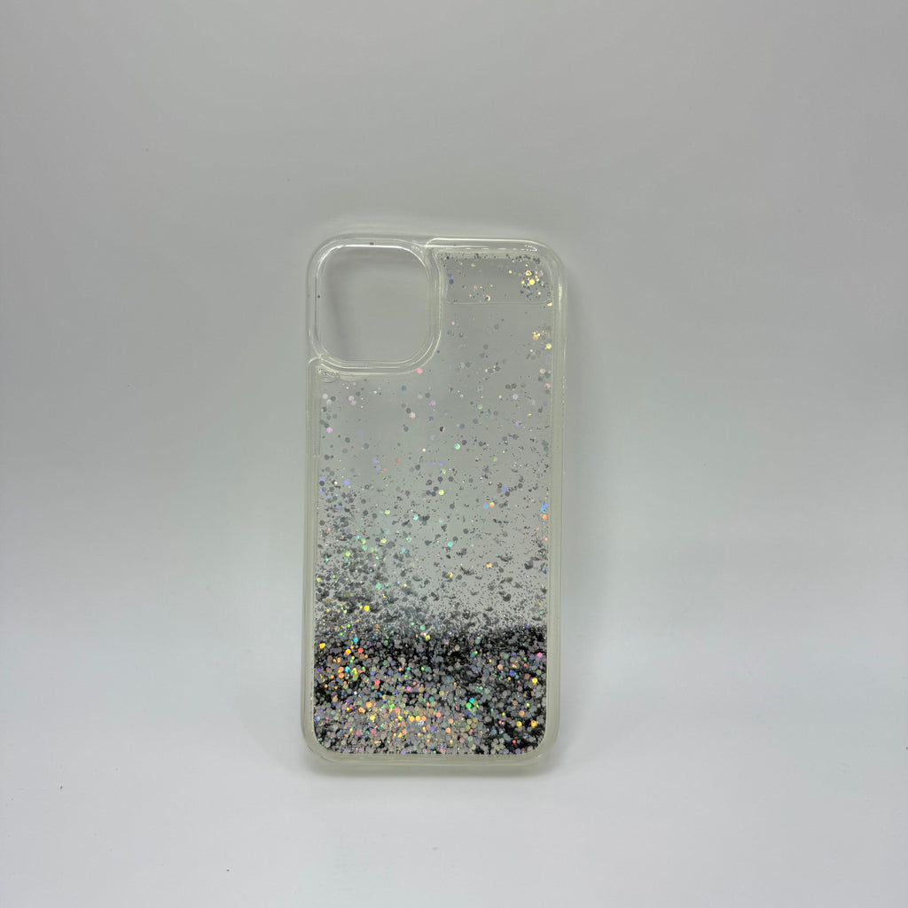 CASE IPHONE 13-14 PECERA PLATEADA