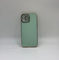 CASE IPHONE 13 PRO LUJO VERDE MENTA