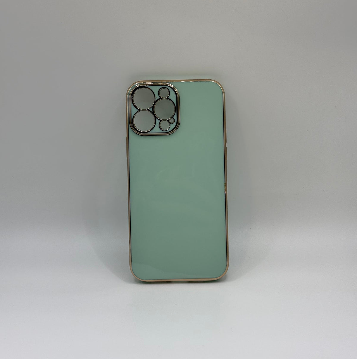 CASE IPHONE 13 PRO LUJO VERDE MENTA